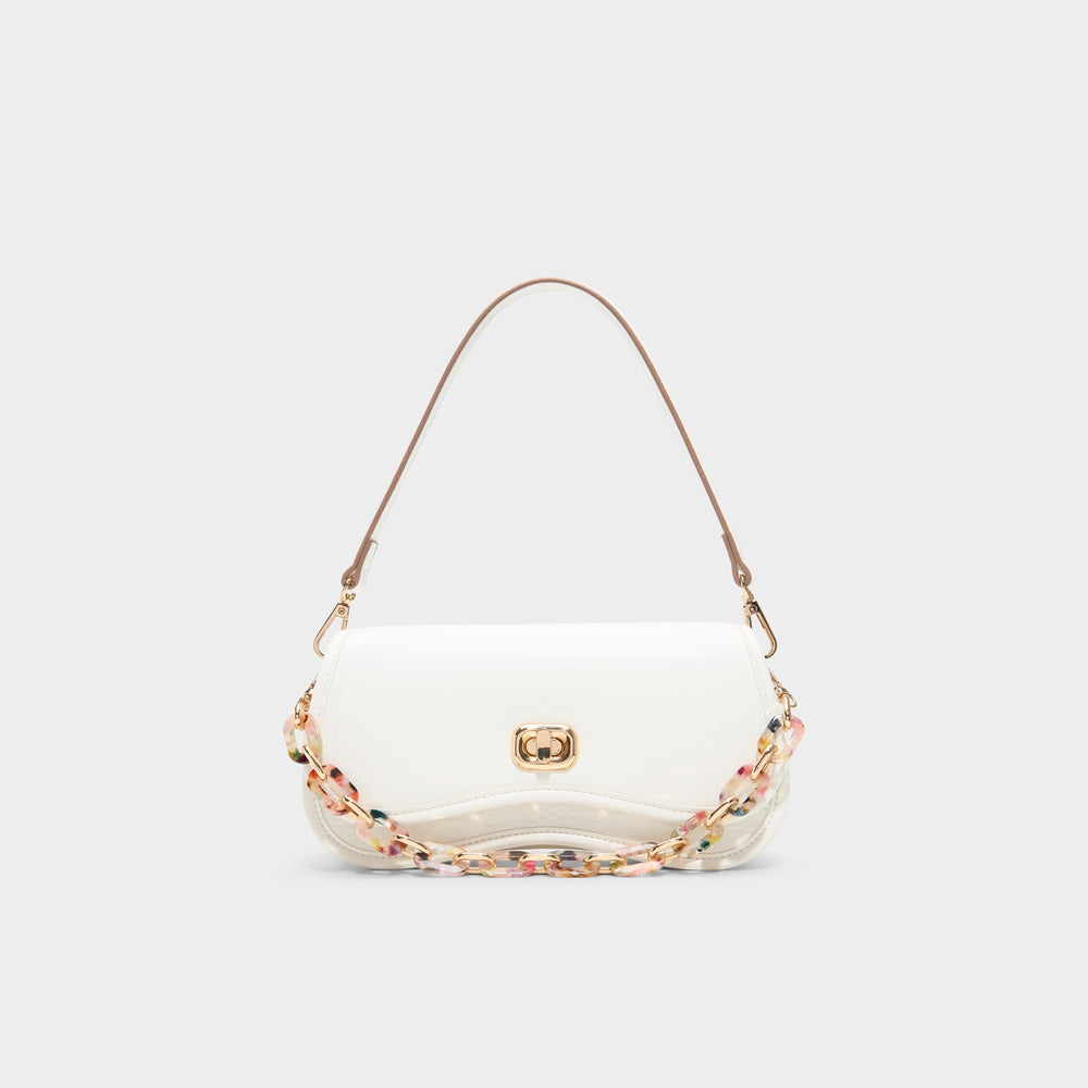 Aldo Clappertonnx in White - Shoulder bag White