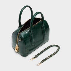 Aldo Albalaerell in Dark Green - Satchel bag Dark Green