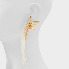 Aldo Glimmora in Ice - Statement earrings Ice
