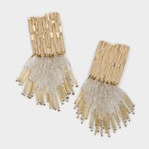 Aldo Dazira in Light Yellow - Statement earrings Light yellow