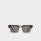 Aldo Apanas Black/Gold Multi Women's Square - Rectangle sunglasses Black/Gold Multi