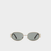 Aldo Unirerin Gold Women's Round - Round sunglasses Gold