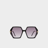 Aldo Yboa Black/Gold Multi Women's Statement sunglasses - Sunglasses Black/Gold Multi