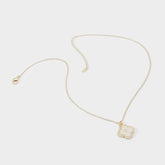 Aldo Broisa Gold Women's Cubic Zirconia - Necklace Gold