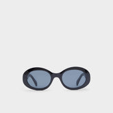 Aldo Celiane Black Women's Sunglasses - Oval sunglasses Black