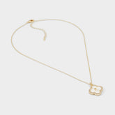 Aldo Broisa Gold Women's Cubic Zirconia - Necklace Gold