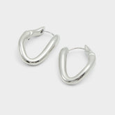 Aldo Khate Silver Women's Earrings - Hoop earrings Silver