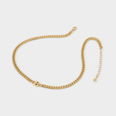 Aldo Yourletters Dark Yellow Women's Necklaces - Necklace Dark Yellow