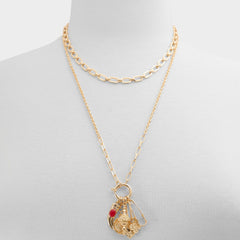 Aldo Bellari in Gold - Charm necklace Gold