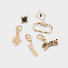 Aldo Wildcard in Black Gold Multi - Shoe charms Black/Gold Multi