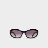 Aldo Edien Black/Silver Multi Women's Sunglasses - Sunglasses Black/Silver Multi
