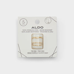 Aldo Ardgowan Gold Women's Stainless Steel - Toe ring Gold