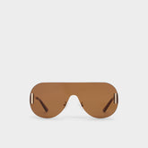 Aldo Agrocan Brown Women's Shield - Shield sunglasses Brown