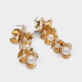 Aldo Serrenna Gold Women's Earrings - Chandelier earrings Gold