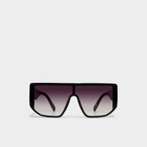 Aldo Thiedan Black/Gold Multi Women's Shield - Shield sunglasses Black/Gold Multi