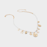 Aldo Lukaa in Ice - Charm necklace Ice