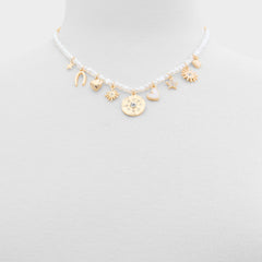 Aldo Lukaa in Ice - Charm necklace Ice