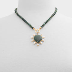 Aldo Preciousheart in Dark Green - Necklace Dark green