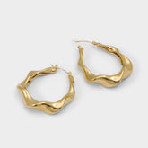 Aldo Patroklos Gold Women's Earrings - Hoop earrings Gold