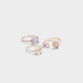 Aldo Pimediax Pastel Multi Women's Rings - Stackable rings Pastel Multi