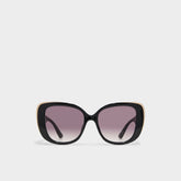 Aldo Dorkayx Black/Gold Multi Women's Square - Square sunglasses Black/Gold Multi