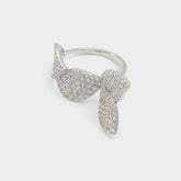 Aldo Celenring Silver/Clear Multi Women's Rings - Ring Silver/Clear Multi