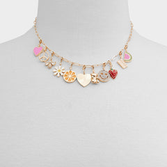 Aldo Charmcrazy Bright Multi Women's Necklaces - Charm necklace Bright Multi