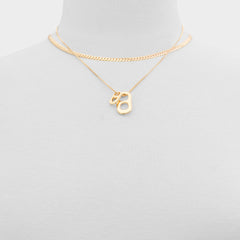 Aldo Lovecapsn Gold Women's Necklaces - Necklace Gold