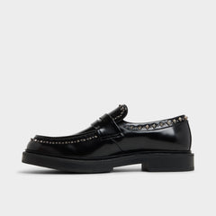 Aldo Zollo Black Men's Loafers & Slip-Ons - Loafer Black