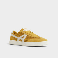 Aldo Clubtrainer Medium Yellow Men's Low top - Low top sneaker, Cup sole Medium Yellow
