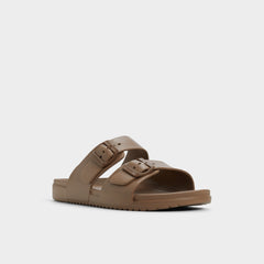 Aldo Hideo Light Brown Men's Slides - Slide sandal Light Brown