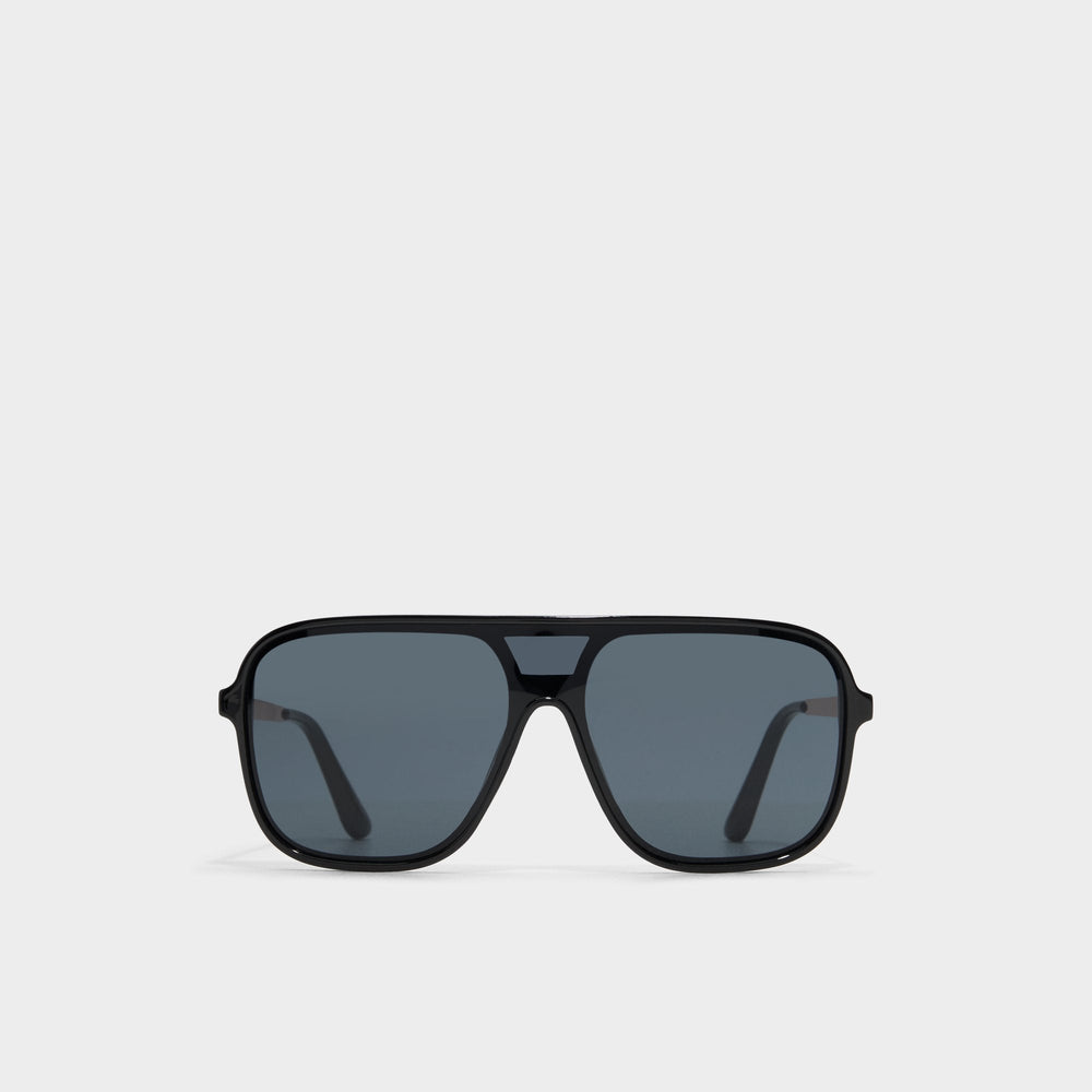 Aldo Kediressi Black/Gold Multi Men's Square - Sunglasses Black/gold multi