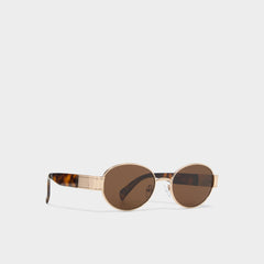 Aldo Sunniesclubx Gold Men's Round - Round sunglasses Gold