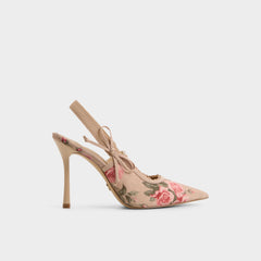 Aldo Hennie in Beige Combo 14190601 - Sling back high heel, Stiletto heel Beige combo