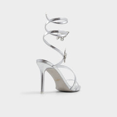 Aldo Ocia in Silver - Stiletto strappy sandal Silver