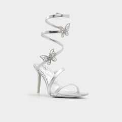 Aldo Ocia in Silver - Stiletto strappy sandal Silver