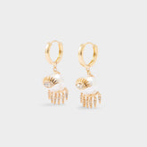 Aldo Kythe Gold/Clear Multi Women's Earrings - Earrings Gold/Clear Multi