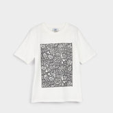 Aldo Timothy in Goodman White Black14038062 - Unisex t-shirt White/Black