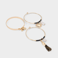 Aldo Mysticcharm in Black Gold Multi - Bracelet Black/gold multi