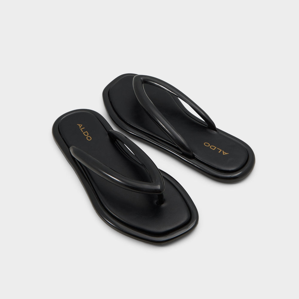 Aldo Sunnystrolls in Black - Jelly sandal Black