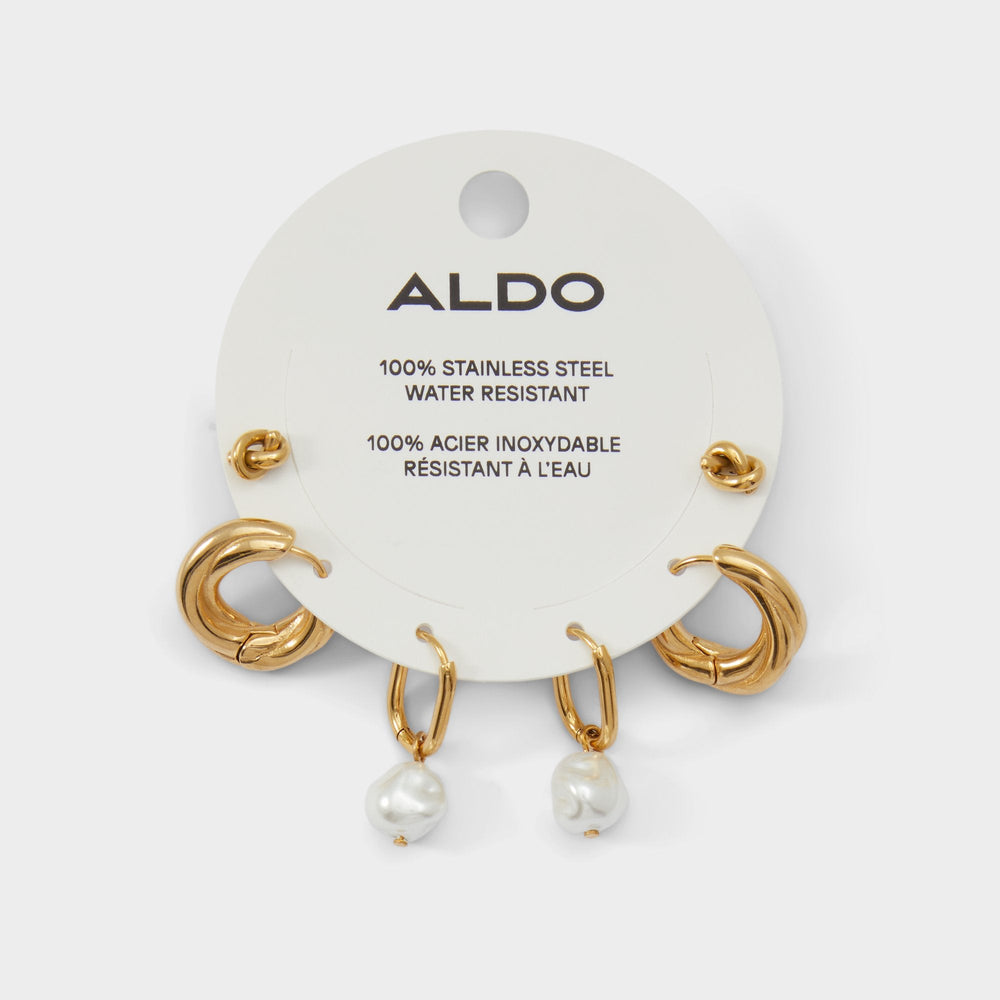 Aldo Loveknots Gold Women's Aldo Sport Club - Earrings Gold