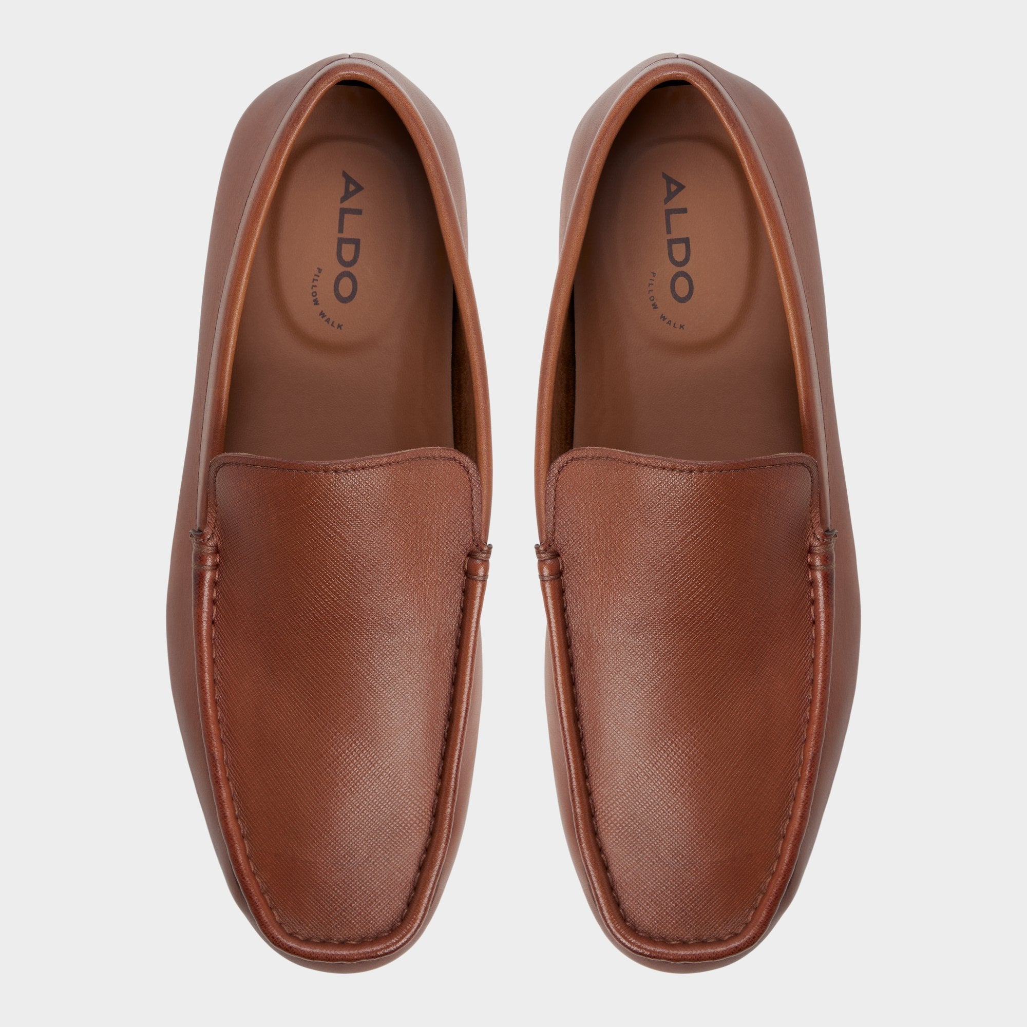 Aldo Zigosh in Cognac - Driving shoe Cognac
