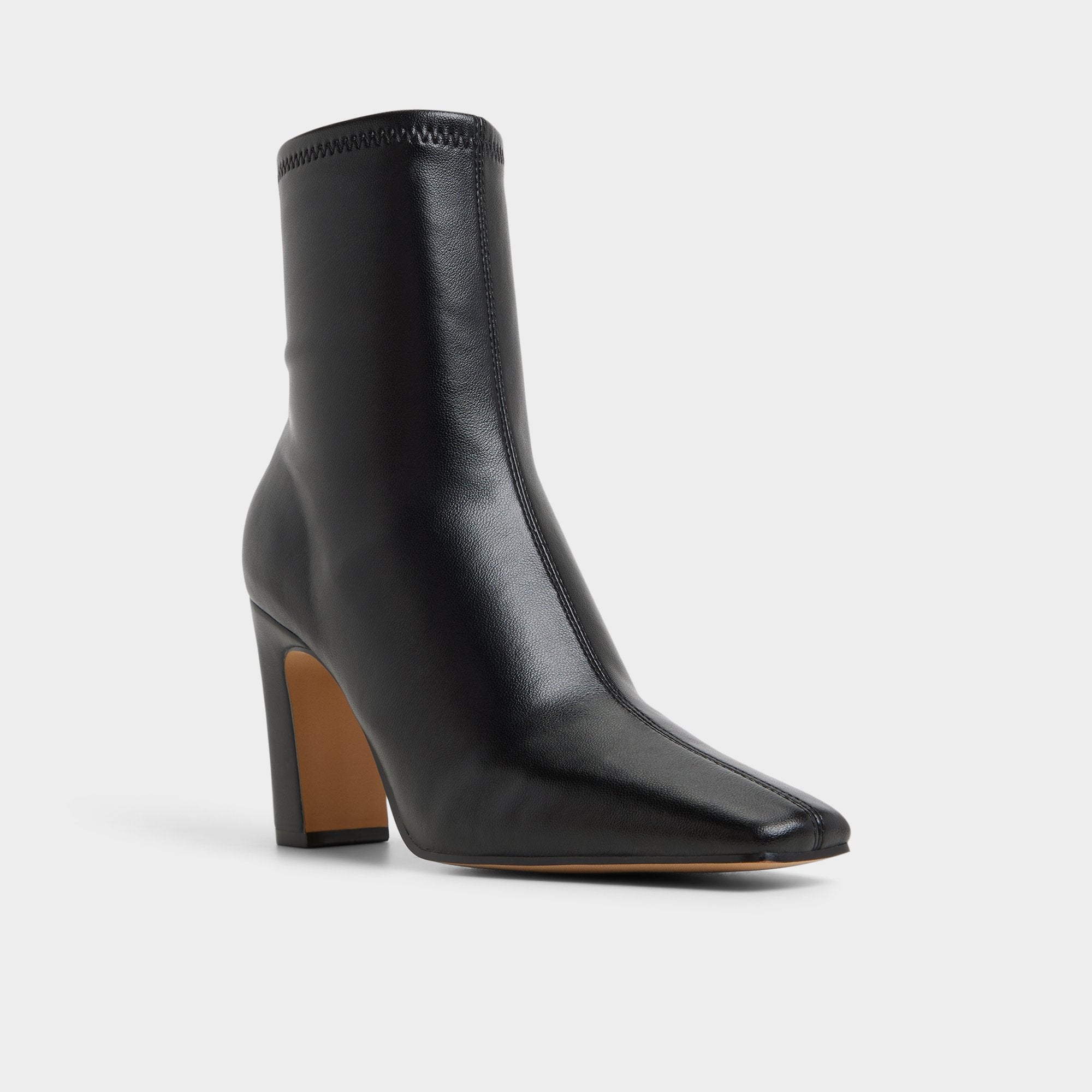 Aldo Cybele in Black - Ankle boot, Block heel Black