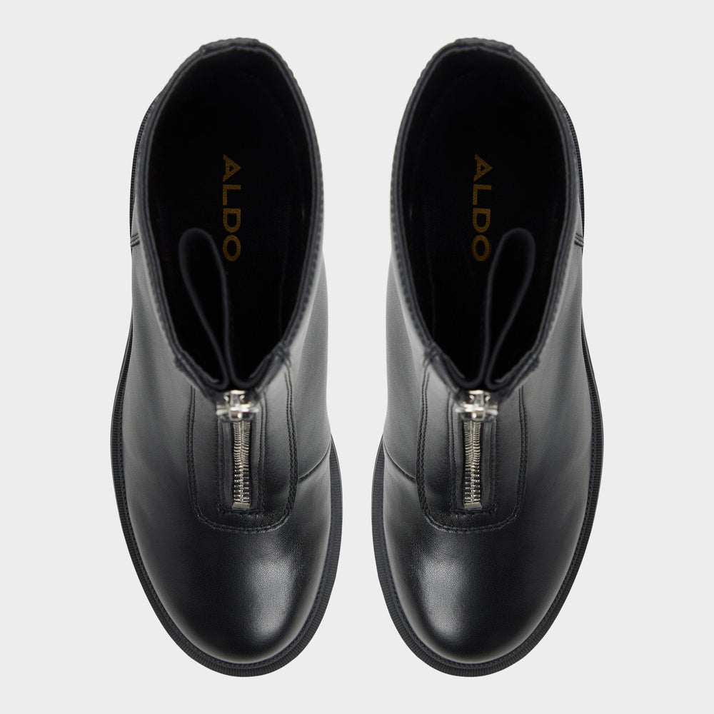 Aldo Merielle in Black - Ankle boot, Lug sole Black