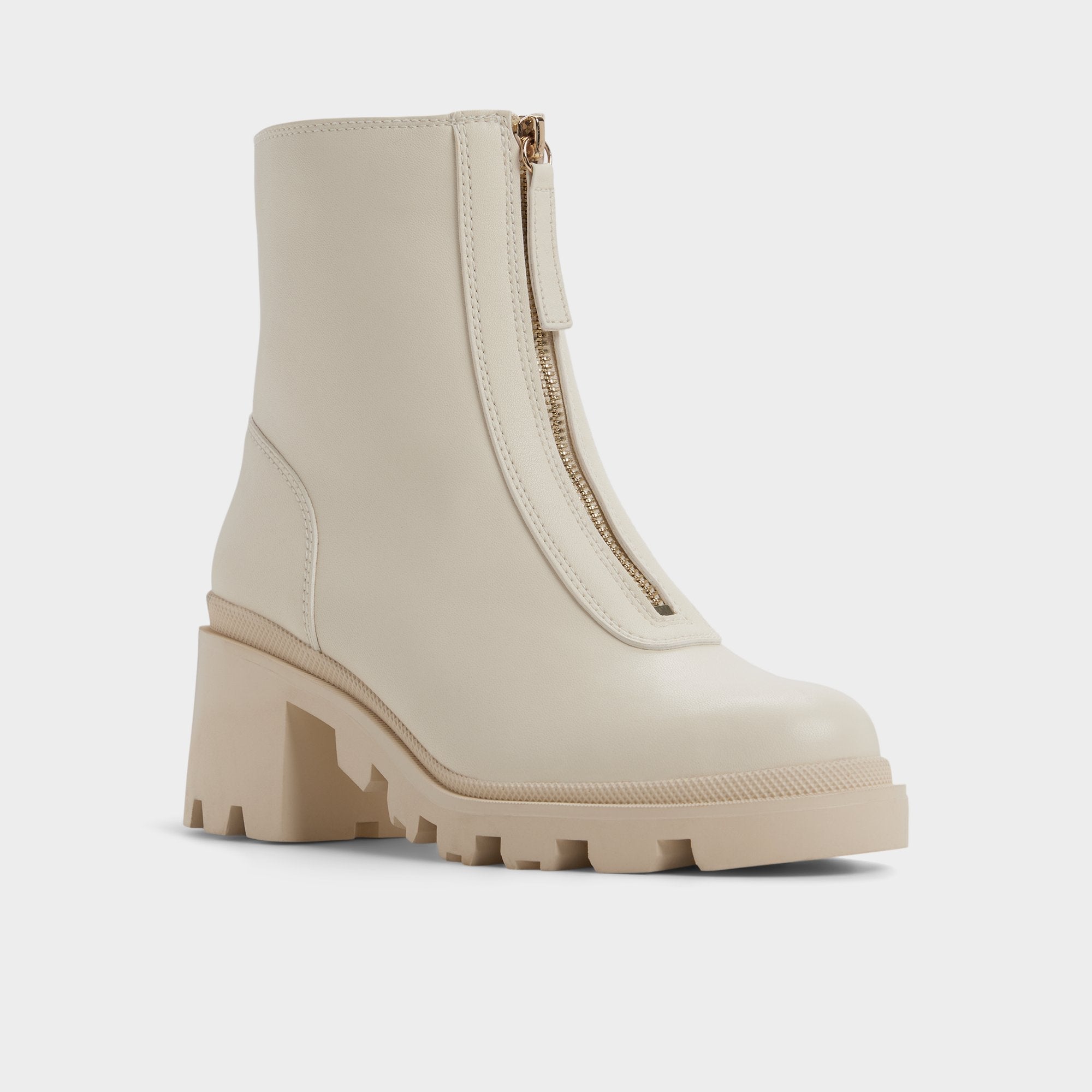 Aldo Merielle in Other White - Ankle boot, Lug sole Other white