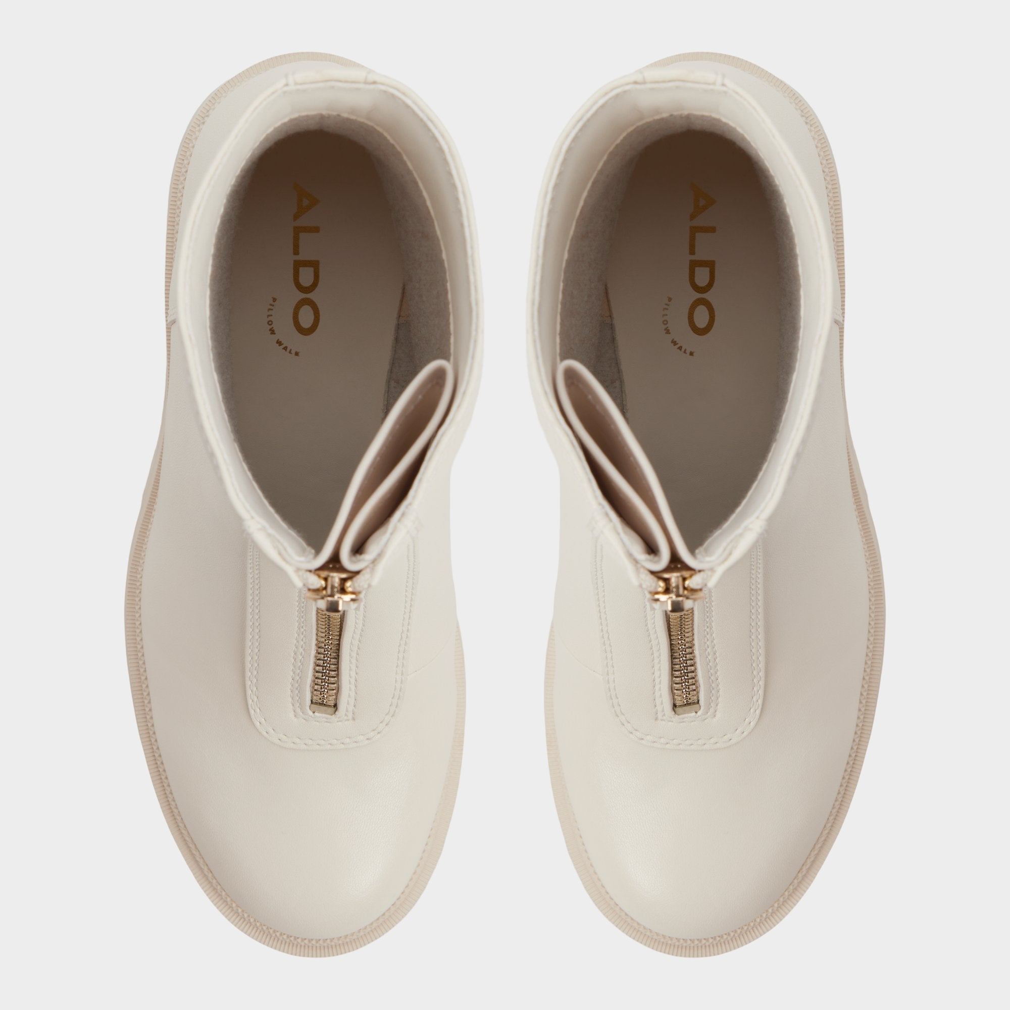 Aldo Merielle in Other White - Ankle boot, Lug sole Other white