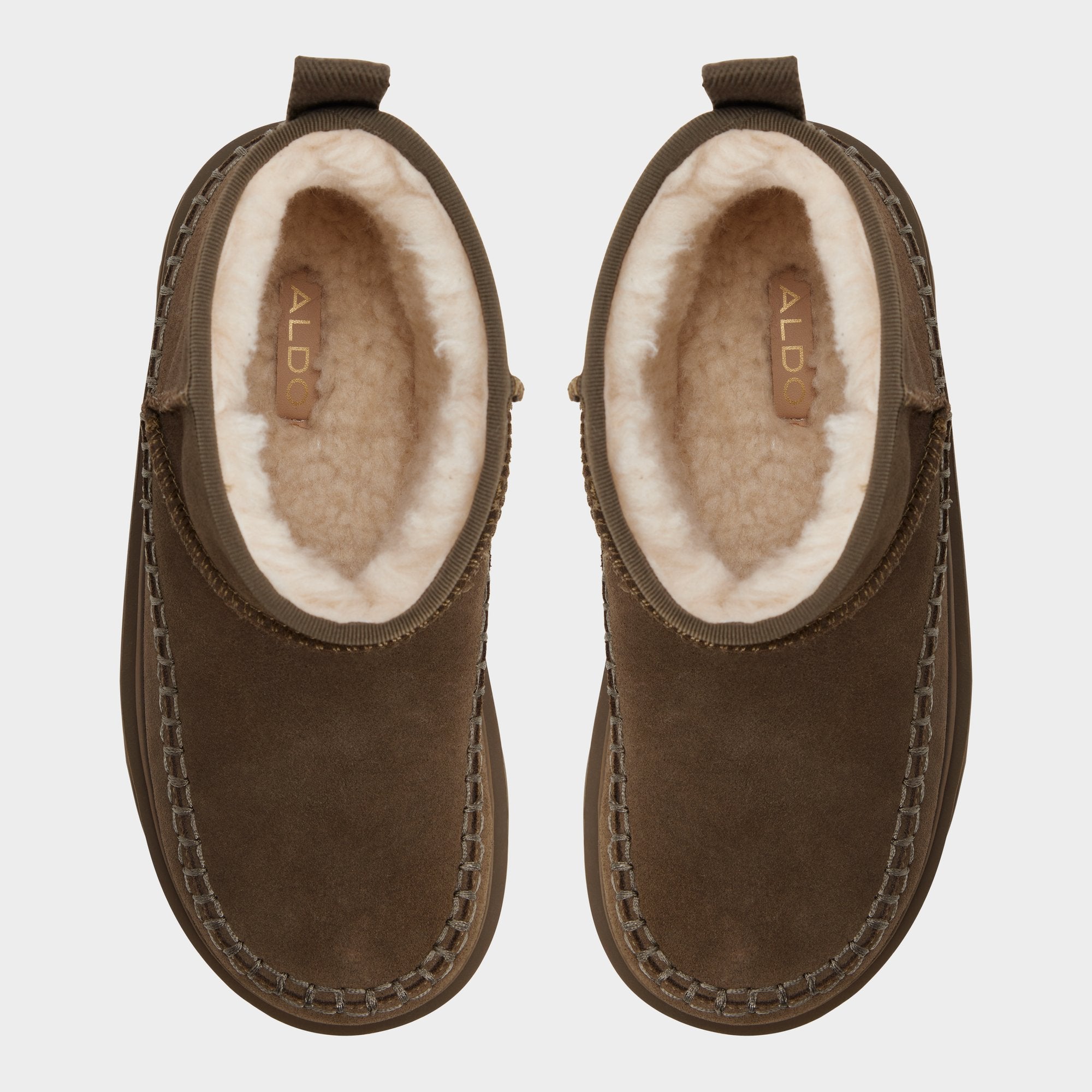 Aldo Milanie in Dark Green - Ankle boot, Lug sole Dark Green