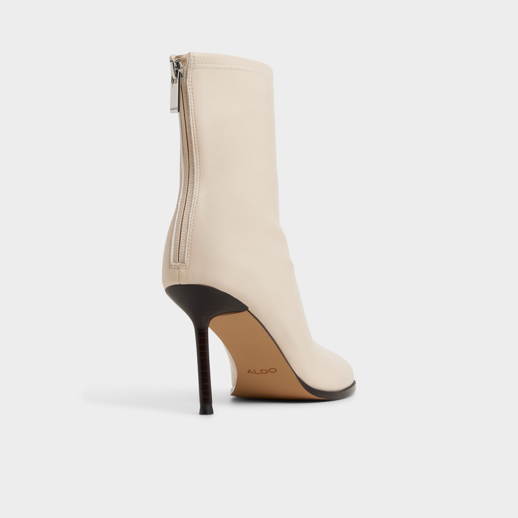Aldo Evander in Cream - Ankle boot, Stiletto heel Cream