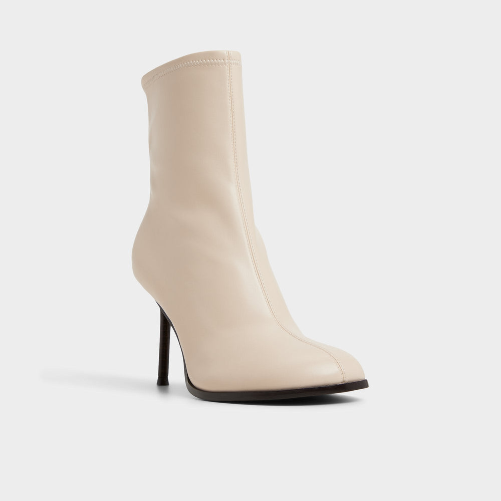 Aldo Evander in Cream - Ankle boot, Stiletto heel Cream
