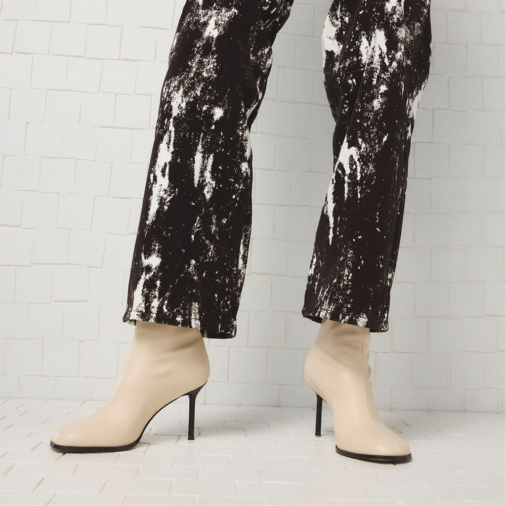 Aldo Evander in Cream - Ankle boot, Stiletto heel Cream